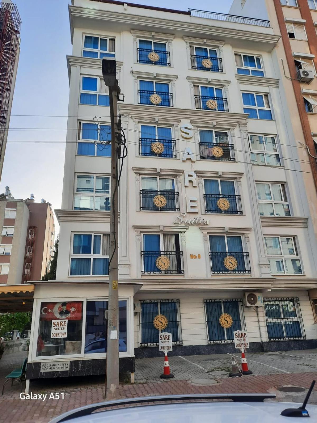Sare Suites Downtown アンタルヤ エクステリア 写真